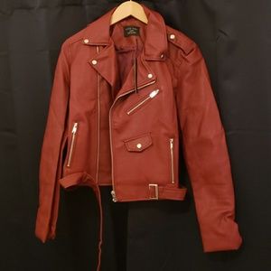 Faux Leather Jacket